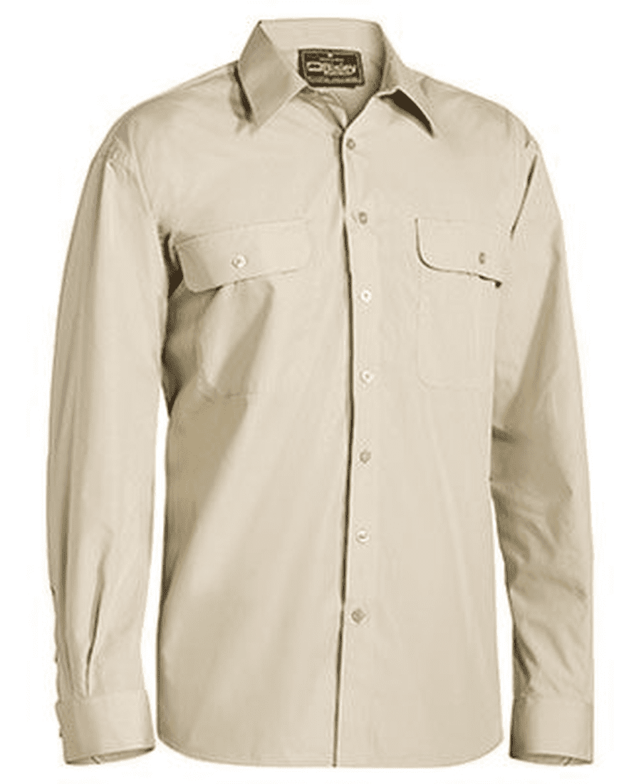 Bisley Permanent Press Shirt LS - Image 3
