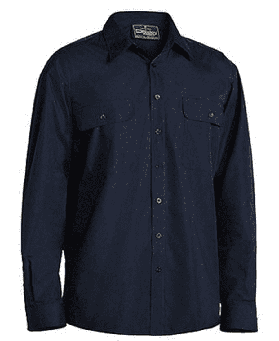 Bisley Permanent Press Shirt LS - Image 4