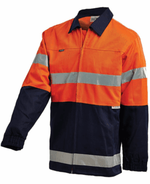 WorkIt Drill Jacket HVis Tape