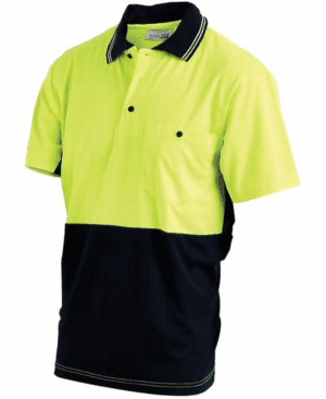 WorkIt Polo Shirt SS Hi Vis