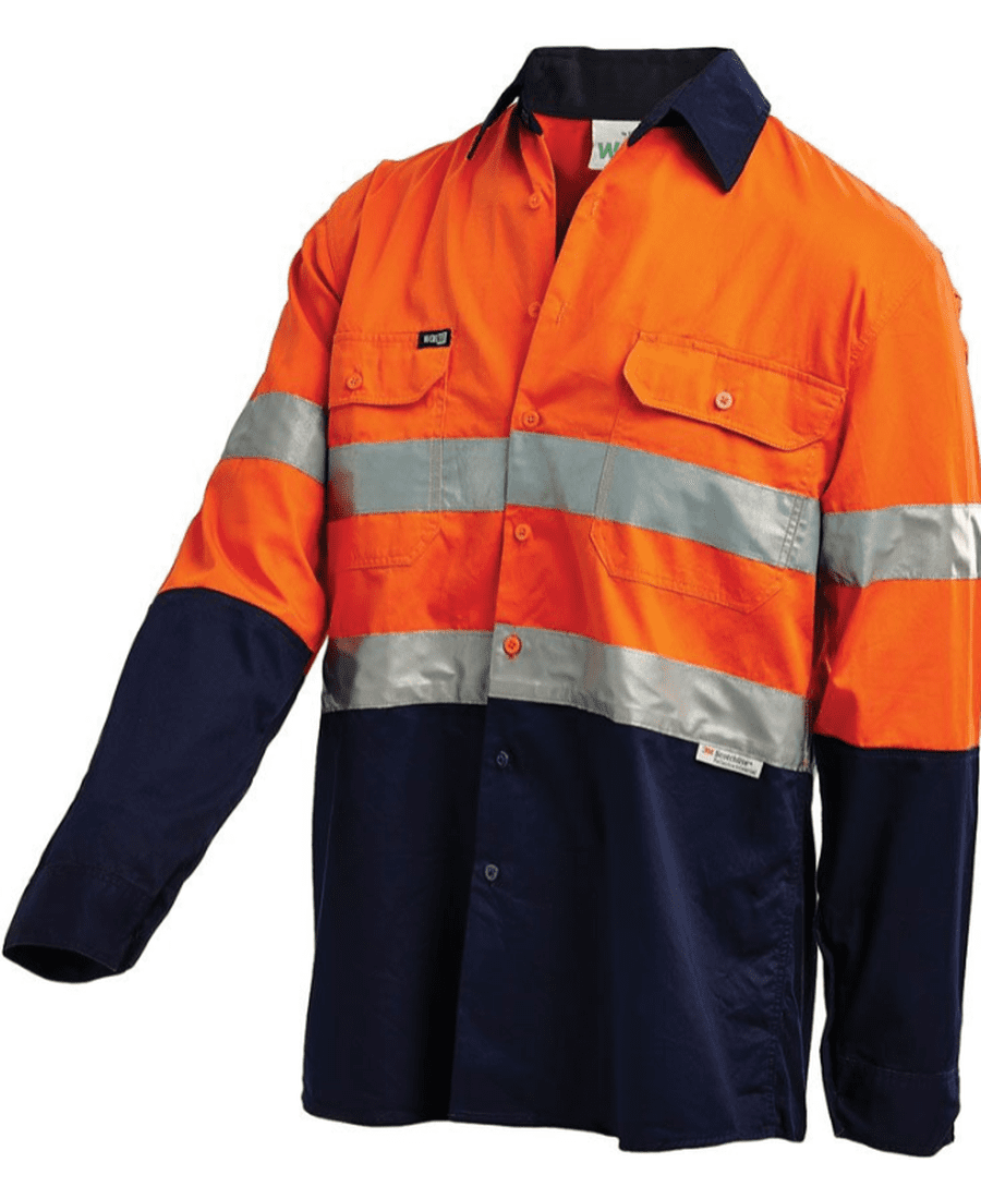 WorkIt Drill Shirt LS HV Tape