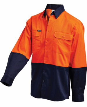 WorkIt Drill Shirt LS HVis