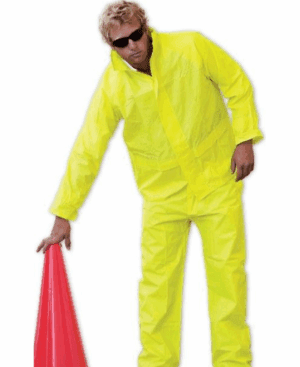 PVC Rain Set Hi Vis