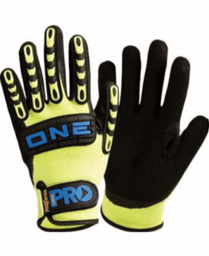 One Nitrile Foam Palm Glove