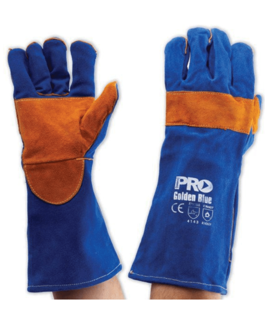 Welders Glove Kevlar Blue