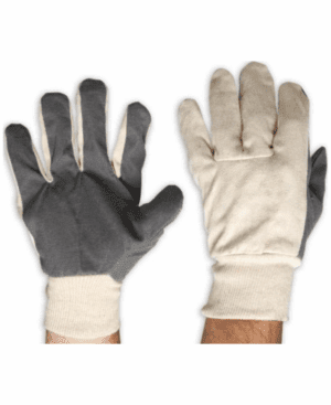 Cotton Drill Glove Vinyl Palm