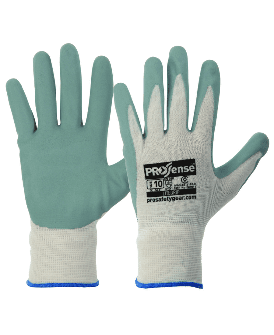 Nitrile Lite Grip Gloves