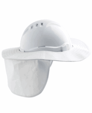 Cotton Hard Hat Brim Navy