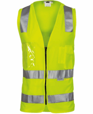 DNC Safety Vest with ID Pocket Taped