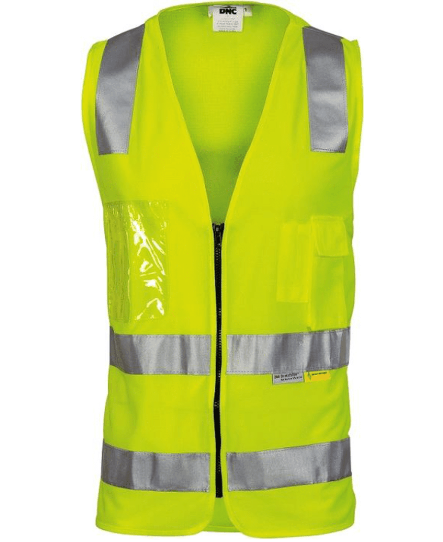 DNC Safety Vest with ID Pocket Taped