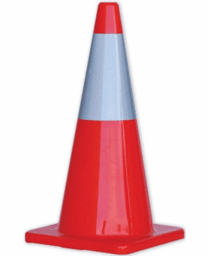 Traffic Cone Orange 700mm Tape
