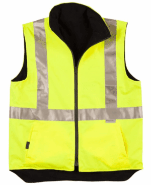 AIW SW19A Reversible Vest Hi Vis Tape