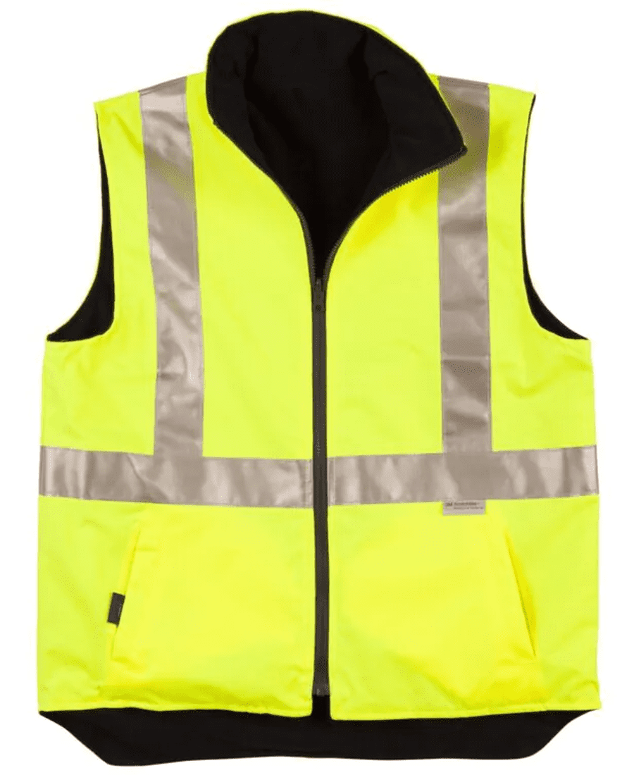 AIW SW19A Reversible Vest Hi Vis Tape