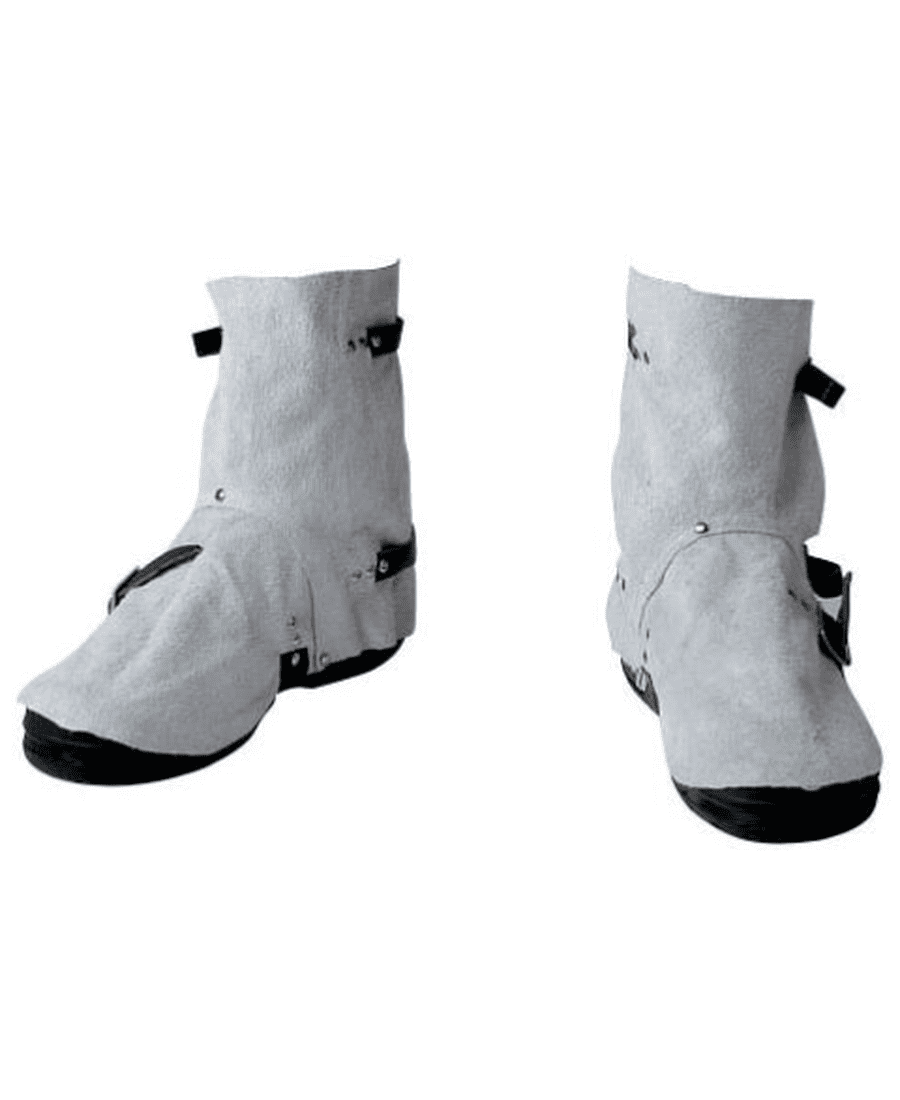Elliotts Chrome Leather Welding Spats