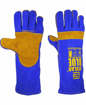 Elliotts Kevlar Blue Welders Glove