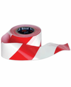 Barricade Tape Red White