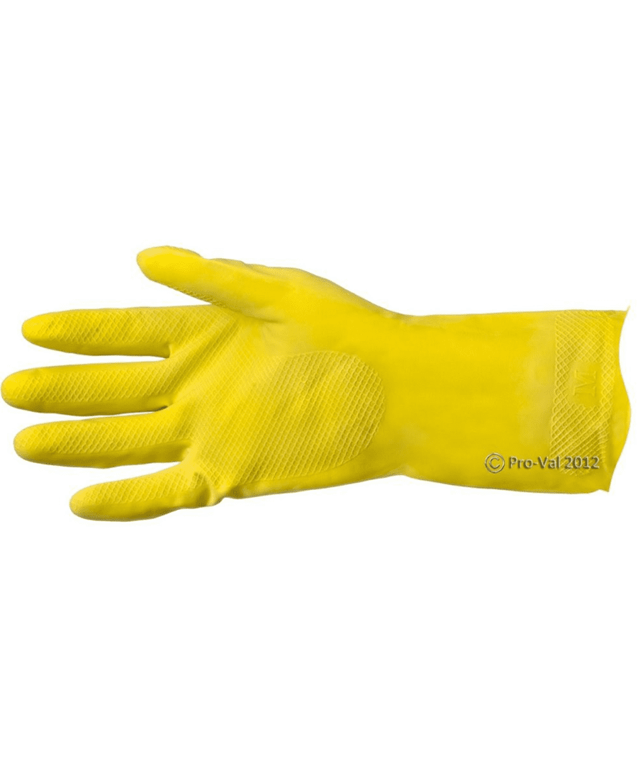 Thrifty Yellow Rubber Gloves