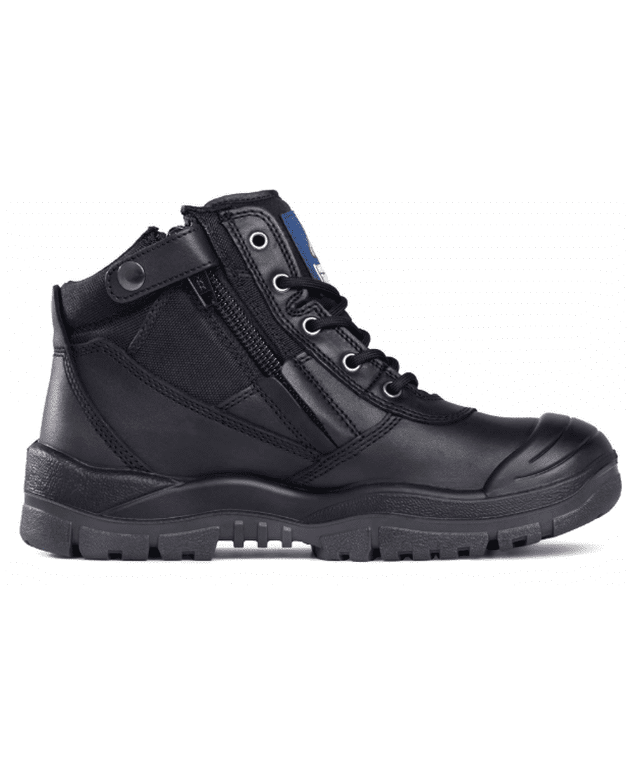 Mongrel 461020 Zip Side Safety Boot Black - Image 2