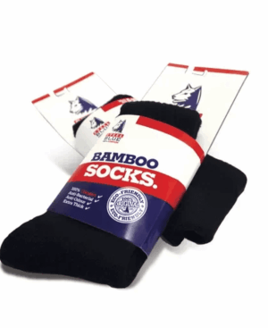 Steel Blue Bamboo Socks