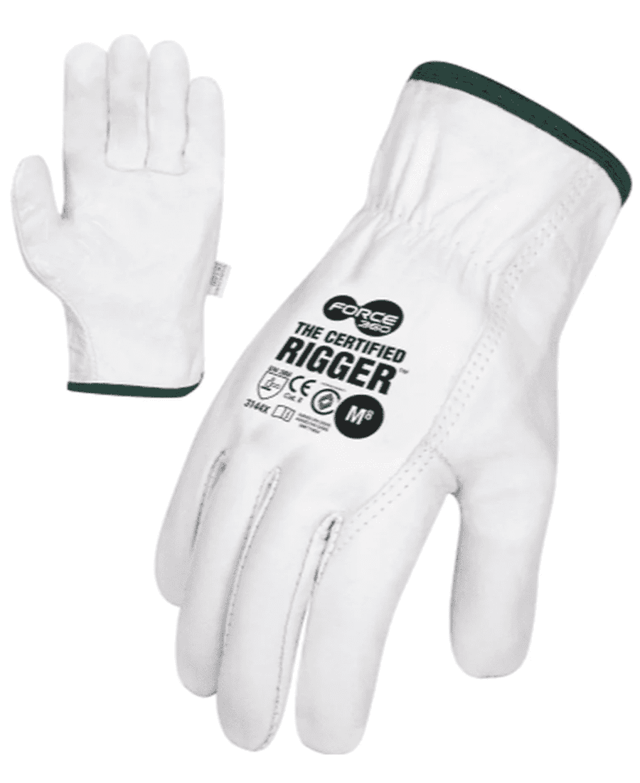 Force360 Premium Cowhide Riggers Gloves